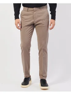 Boss Spodnie materiałowe 50487966 Beżowy Regular Fit - Spodnie męskie - miniaturka - grafika 1