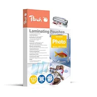 Laminatory - Peach S-PP525-19P folie do laminowania, fotosize 106 x 156 mm, 125 mikronów, 125 sztuk, do wszystkich dostępnych na rynku laminatorów - miniaturka - grafika 1