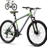 Rowery - Nicebike Waltx WX04 27,5 cala Szaro-zielony - miniaturka - grafika 1