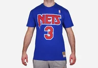 Koszulki męskie - Mitchell & Ness Name&Number Tee New Jersey Nets – Drazen Petrovic - miniaturka - grafika 1