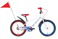 Rowery - Rower dziecięcy Formula RACE koło 20 " Biały + chorągiewka ,dzwonek - miniaturka - grafika 1