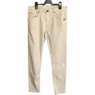 Spodnie męskie - Sand Spodnie Męskie Wygodne Stylowe Eleganckie Białe Rozmiar 34/34 - miniaturka - grafika 1