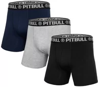 Majtki męskie - Bokserki Pit Bull 3pack Pb D.Navy/Grey/Black - miniaturka - grafika 1