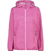 Kurtki damskie - CMP Kurtka przeciwdeszczowa damska ze stałym kapturem - 31x7296 Kurtka przeciwdeszczowa damska - miniaturka - grafika 1