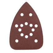 Akcesoria do okien - DEDRA Papier Ścierny Delta Otwory Do DED7063 GR.80 5 Szt - miniaturka - grafika 1