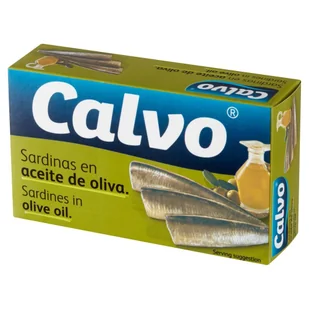 CALVO Sardynki w oliwie z oliwek - Konserwy i dania rybne - miniaturka - grafika 1
