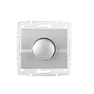 Kanlux Ściemniacz obrotowy 500W - z filtrem LOGI 02-1160-143 sr 25201 - Wyłączniki światła i elektryczne - miniaturka - grafika 1