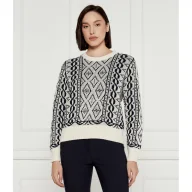 Swetry damskie - Joop! Sweter Regular Fit z dodatkiem wełny - miniaturka - grafika 1