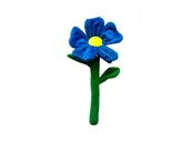 Zabawki dla psów - Karlie Zabawka dla psa i kota Kwiat (pluszowy kwiat/niebieski) - miniaturka - grafika 1