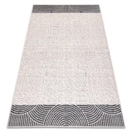 Dywany - Dywany Łuszczów, Dywan wełniany, Angel 7901/52022 Geometryczny, beż/szary, 120x170 cm - miniaturka - grafika 1