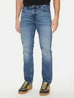 Spodnie męskie - Guess Jeansy M5RAS2 D5KP2 Niebieski Slim Fit - miniaturka - grafika 1