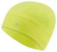 Czapki i chusty sportowe męskie - RONHILL Czapka do biegania CLASSIC BEANIE fluo yellow - miniaturka - grafika 1