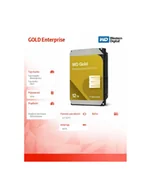 Dyski HDD - western digital Dysk HDD GOLD Enterprise 12TB 3,5 SATA WD122KRYZ - miniaturka - grafika 1