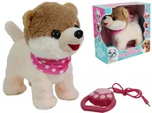 Zabawki interaktywne dla dzieci - Maskotka interaktywna Piesek chodzšcy na smyczy - miniaturka - grafika 1