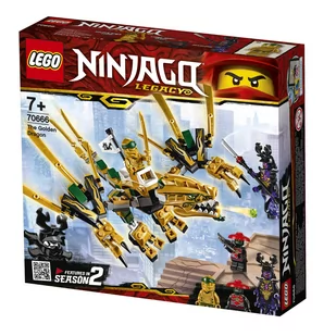 LEGO Ninjago Złoty Smok 70666 - Klocki - miniaturka - grafika 1