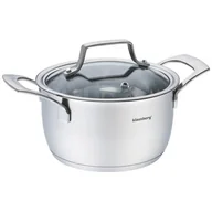 Garnki - Klausberg Garnek stalowy 2.4L 18cm KLAUSBERG Premium 18/10 [KB-7232] KB-7232 - miniaturka - grafika 1