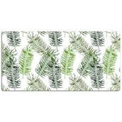 Podkładki na biurko - Mata z nadrukiem na biurko Liście palmowe 120x60 cm, Dywanomat - miniaturka - grafika 1