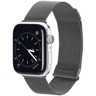 DUX DUCIS Milanese - pasek magnetyczny ze stali nierdzewnej do Apple Watch 38/40/41mm szary - Akcesoria do smartwatchy - miniaturka - grafika 1