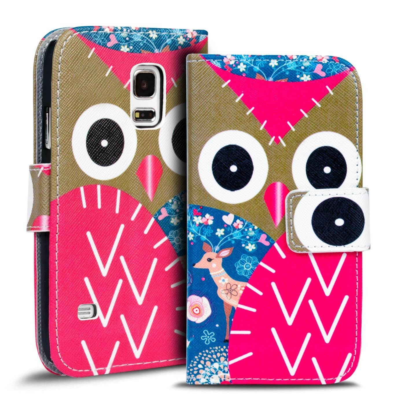 Etui na telefon komórkowy Samsung Galaxy S5 Etui ochronne z motywem ze skóry PU