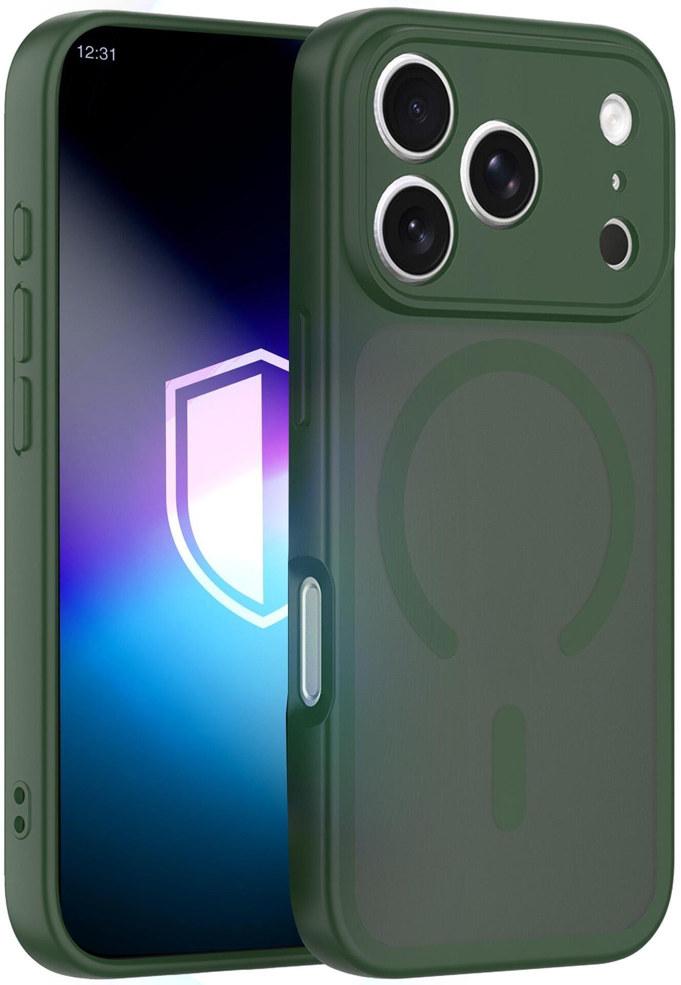 3MK Apple iPhone 17 Pro - 3mk Misty MagCase Green
