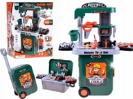 Mały majsterkowicz - Warsztat narzędzia w walizce 3w1 majster ZA3168 - miniaturka - grafika 1