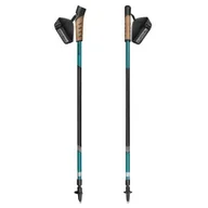 Kije trekkingowe - Kijki do nordic walking SPOKEY Peak (105 - 135 cm) Czarno-niebieski - miniaturka - grafika 1