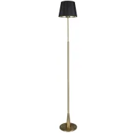 Lampy stojące - Nowoczesna lampa podłogowa z czarnym abażurem - B270-Moana - miniaturka - grafika 1