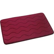 Dywaniki łazienkowe - Dywanik łazienkowy SUMBA 45x75, LZ(23) bordo 13 Euromat - miniaturka - grafika 1