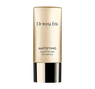 Dr Irena Eris Mattifying Liquid Powder Foundation Porcelain Podkład (kolor 10 Porcelain) 30 ml - Podkłady do twarzy - miniaturka - grafika 1