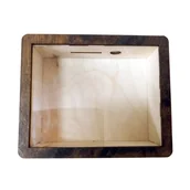 Skarbonki - Skarbonka skrzynka otwierana, mała (Akrylowy przód) - miniaturka - grafika 1