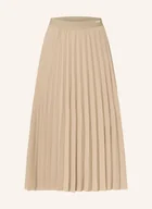 Spódnice - Tommy Hilfiger Spódnica Plisowana beige - TOMMY HILFIGER - miniaturka - grafika 1