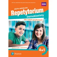 Filologia i językoznawstwo - Repetytorium ósmoklasisty dla szkół językowych Język angielski 4w1 Nowa - miniaturka - grafika 1