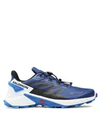 Buty sportowe męskie - Salomon Buty Supercross 4 L47315700 Niebieski - miniaturka - grafika 1