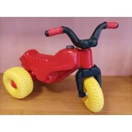 Jeździki dla dzieci - Motor czerwony trójkołowy jeździk Margos jeździdełko pojazd - miniaturka - grafika 1