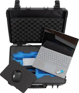 Walizka B&W Outdoor Cases Typ 6040 z wkładką z włókna szklanego Cirrux (Czarna) - Walizki i skrzynie na sprzęt fotograficzny - miniaturka - grafika 1