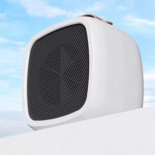 Grzejnik elektryczny farelka termowentylator mini 500W nagrzewnica ogrzewacz biurkowy do kontaktu Alogy biały - Pozostałe akcesoria do telefonów - miniaturka - grafika 30