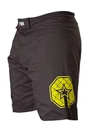 Spodenki damskie - TOP TEN MMA Szorty, męskie, 18741-92190, czarno-żółte, XL - miniaturka - grafika 1