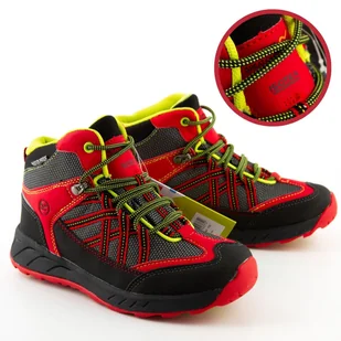 Buty dziecięce Regatta Samaris Mid trekkingowe wodoodporne-33 - Buty dla dziewczynek - miniaturka - grafika 1