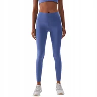 Legginsy - Legginsy damskie 4F F277 granatowe 4FWAW24TFTIF277 31S M - miniaturka - grafika 1