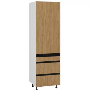 Bari Plus Słupek Prawy Ds3-60-197_Modernbox Dąb Kamienny - Meble kuchenne - miniaturka - grafika 1