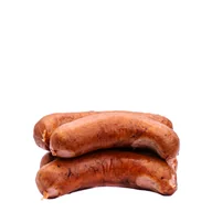 Pasztet i przetwory mięsne - Kiełbasa na grilla i do gotowania tradycyjna wędzona parzona 400g - Schronisko Bukowina - miniaturka - grafika 1