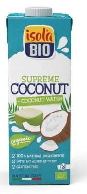 Napój kokosowy z wodą kokosową BEZGL. BIO 1 l