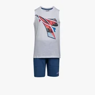 Koszulki i topy damskie - Koszulka chłopięca Diadora Logo bez rękawków-116 - miniaturka - grafika 1