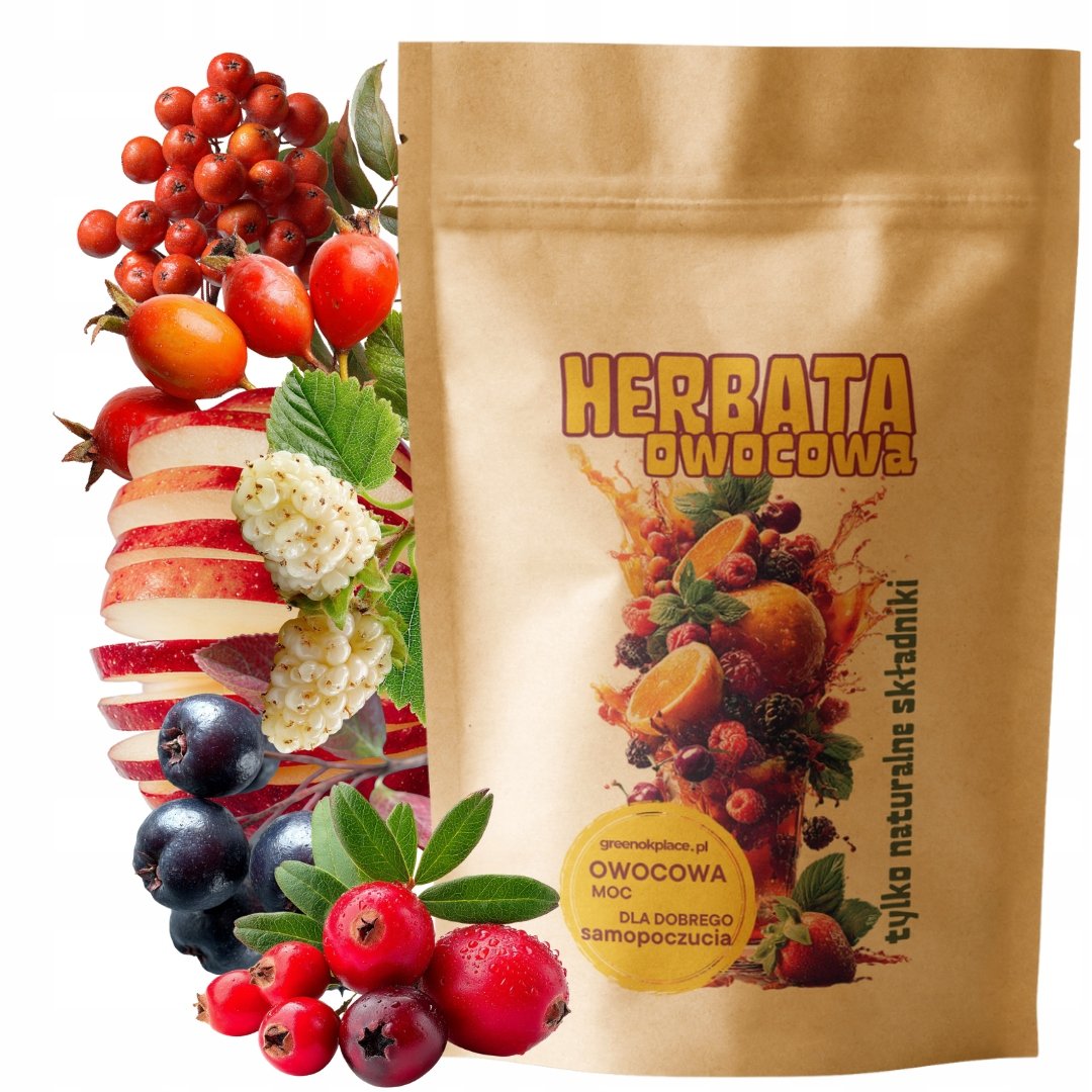 Herbata owocowa JARZĘBINOWA1000g owoce suszone liofilizowane Jakość
