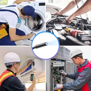 Kamera inspekcyjna endoskopowa micro USB + USB-C + USB Full HD 5m 8mm Endoskop Alogy Hard Wire - Pozostałe akcesoria do telefonów - miniaturka - grafika 7