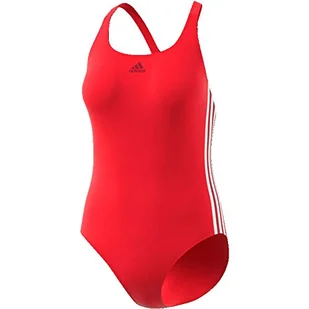 Adidas damski strój kąpielowy 3s czerwony Team Colleg Red/White 46 - Stroje kąpielowe - miniaturka - grafika 1