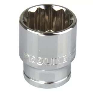 Nasadka 12-kątna CV 1/2" 21 mm Proline zawieszka - Bity - miniaturka - grafika 1