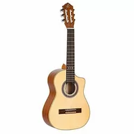 Gitary klasyczne - Ortega Guitars Requinto seria gitara akustyczna 6 stringów - świerk (RQ25) RQ25 - miniaturka - grafika 1