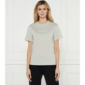 Koszulki i topy damskie - Calvin Klein T-shirt HERO | Regular Fit - miniaturka - grafika 1