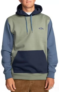 bluza męska BILLABONG ARCH BLOCK PO Sage - SAG - Bluzy męskie - miniaturka - grafika 1